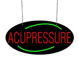 LED Acupressure Neon Sign, 24″x12″