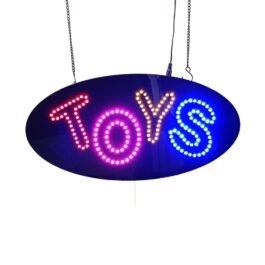 LED Toys Sign, 19″x9.5″
