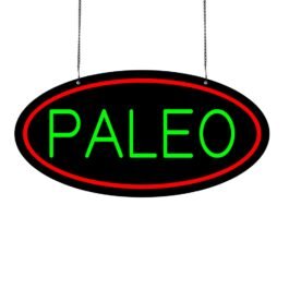 LED Paleo Neon Sign, 20″x10″