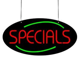 LED Specials Neon Sign, 20″x10″