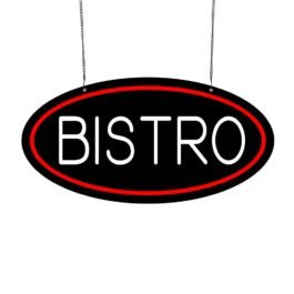 LED Bistro Neon Sign, 20″x10″