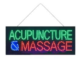 LED Acupuncture Massage Sign, 27″x11″