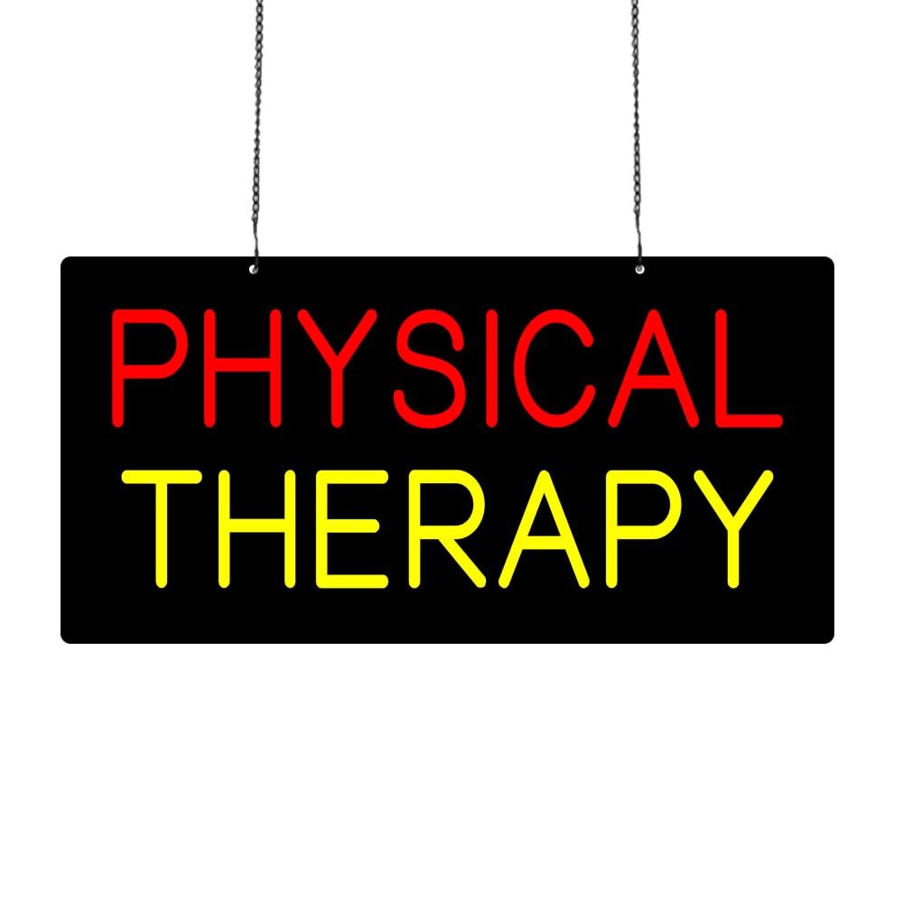 LED Physical Therapy Neon Sign, 24"x12"