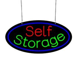 LED Self Storage Neon Sign, 20″x10″