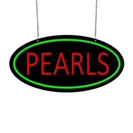 LED Pearls Neon Sign, 20″x10″