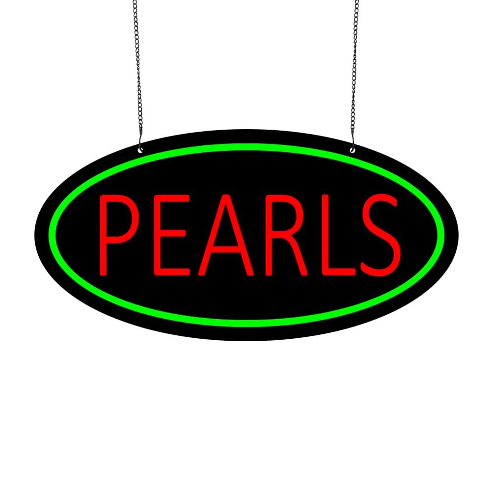 LED Pearls Neon Sign, 20"x10"