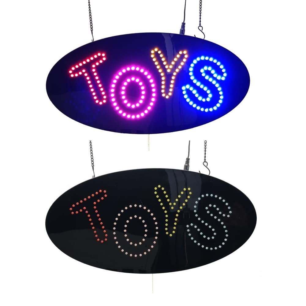 LED Toys Sign, 19"x9.5" - Image 3