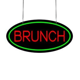 LED Brunch Neon Sign, 20″x10″