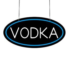 LED Vodka Neon Sign, 20″x10″