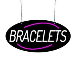 LED Bracelets Neon Sign, 20″x10″