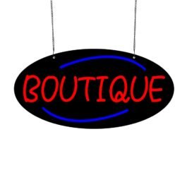 LED Boutique Neon Sign, 20″x10″