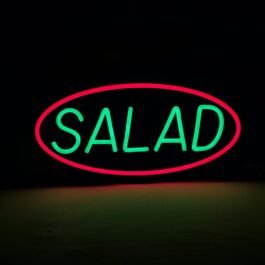 LED Salad Neon Sign, 16″x8″
