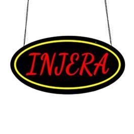 LED Injera Neon Sign, 20″x10″