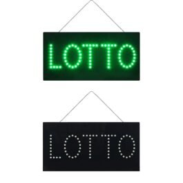 LED Lotto Dot Sign, 19″x9.5″