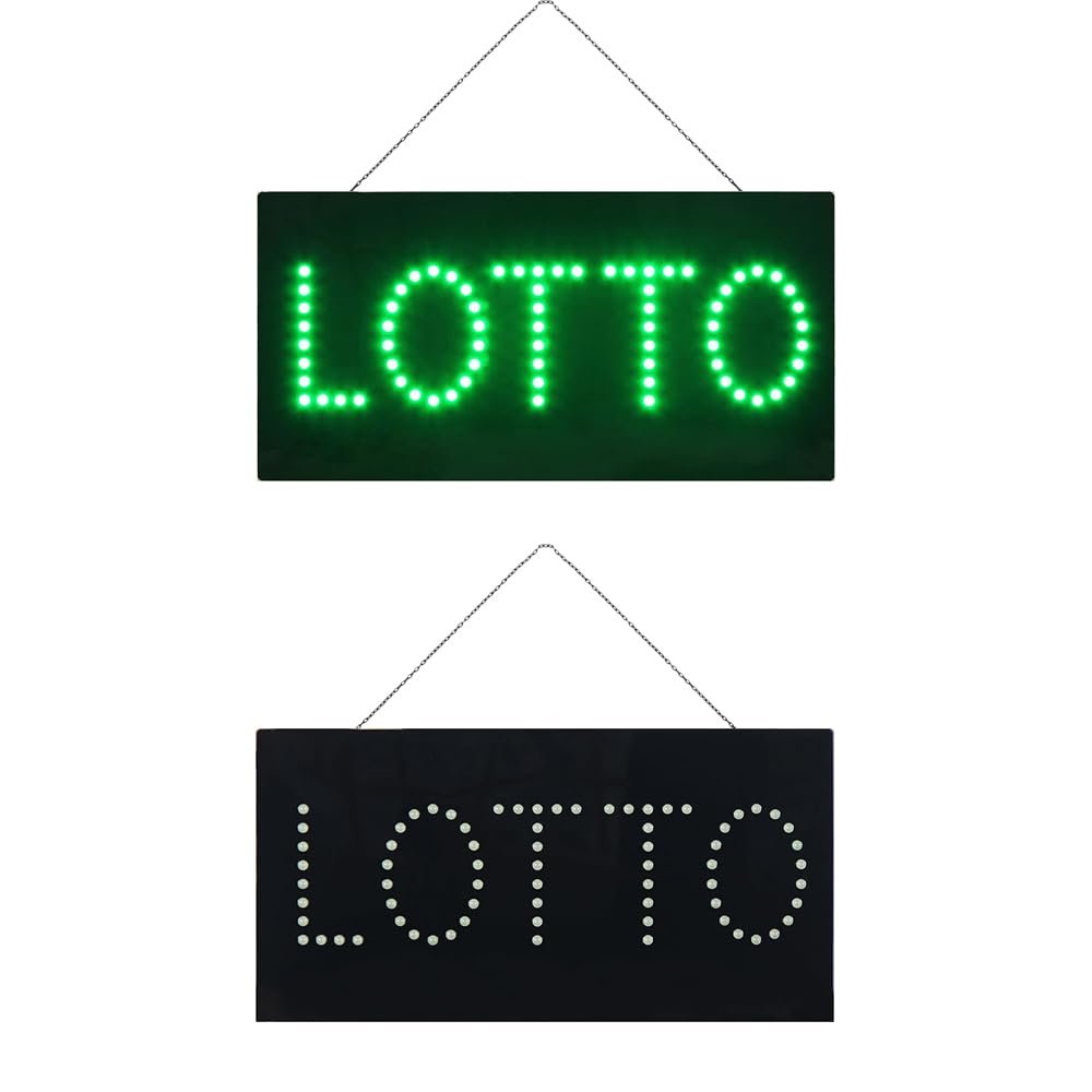 LED Lotto Dot Sign, 19"x9.5" - Image 2