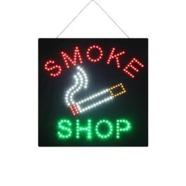 LED Smoke Shop Sign, 16″x16″