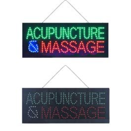 LED Acupuncture Massage Sign, 27″x11″