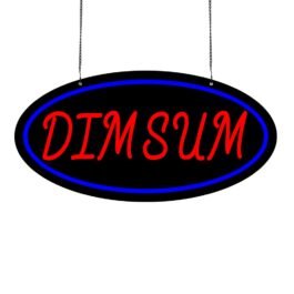 LED Dim Sum Neon Sign, 20″x10″