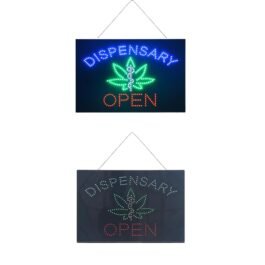 LED Dispensary Open Dot Sign, 24″x16″