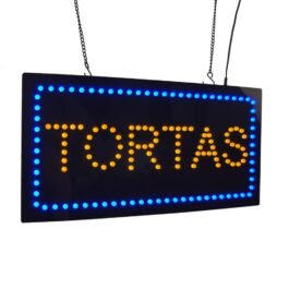 LED Tortas Sign, 19”x9.5”