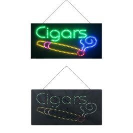 LED Cigars Dot Sign, 24″x12″
