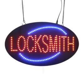 LED Locksmith Sign, 19″x9.5″