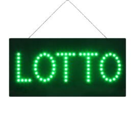 LED Lotto Dot Sign, 19″x9.5″