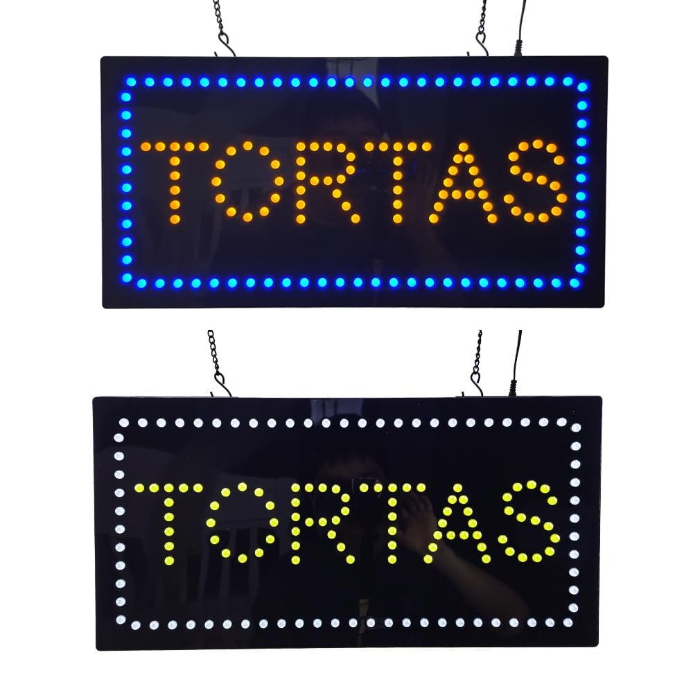 LED Tortas Sign, 19”x9.5” - Image 3
