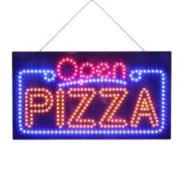 LED Open Pizza Sign, 31″x17″