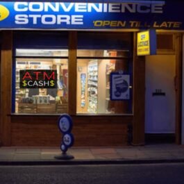 LED ATM Cash Neon Sign, 19”x9.5”