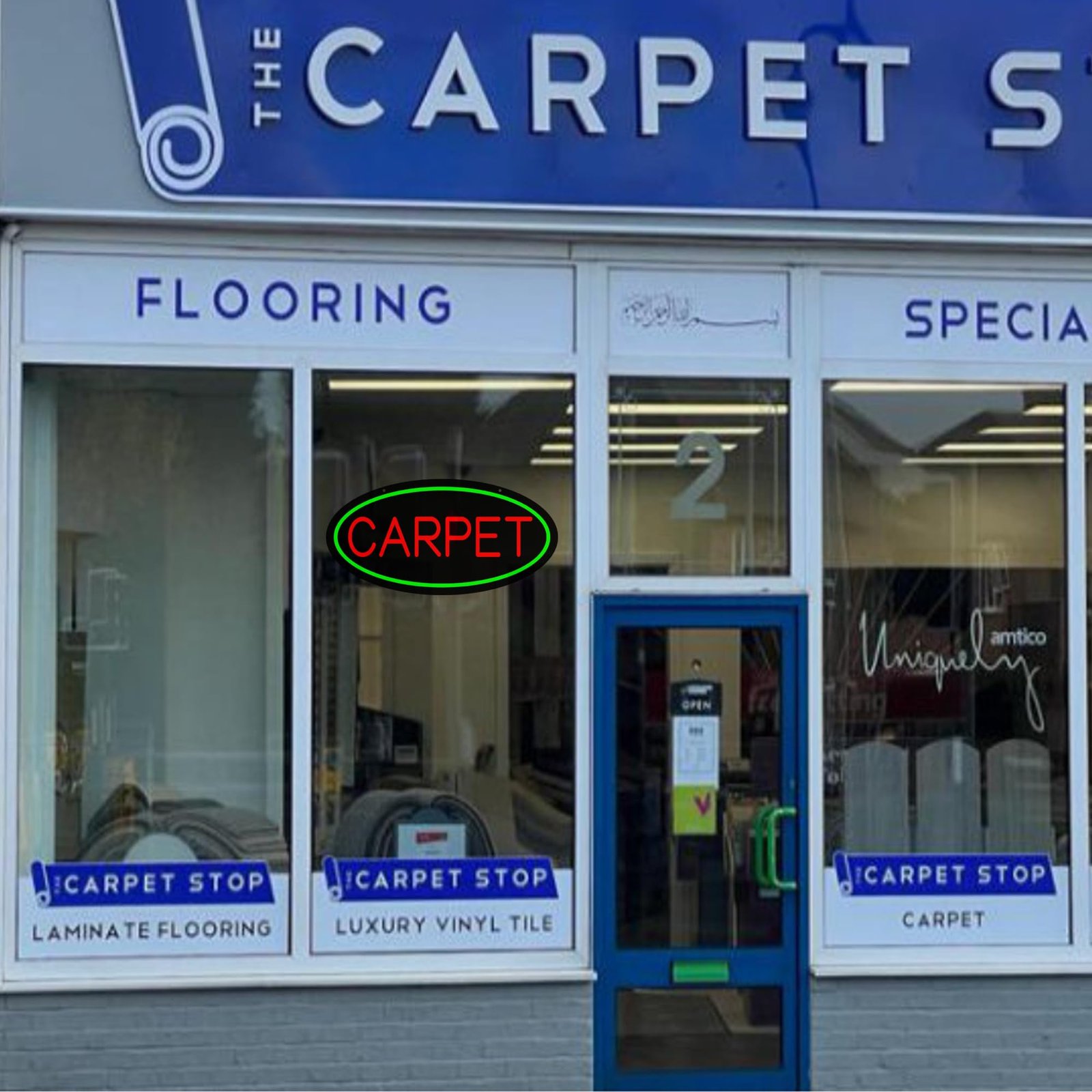 LED Carpet Neon Sign, 20"x10" - Image 2