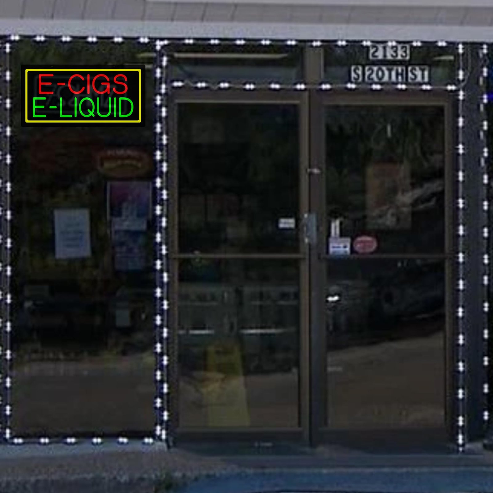 LED E-cigs E-liquid Neon Sign, 20"x10" - Image 2