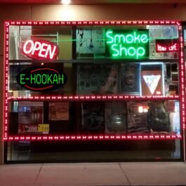 LED E-hookah Neon Sign, 20″x10″