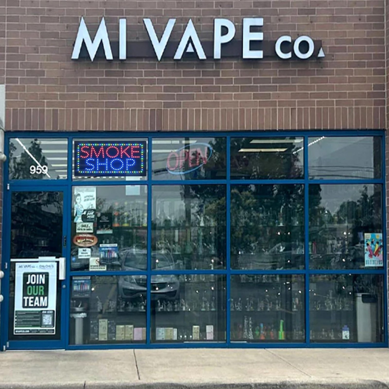 LED Smoke Shop Sign, 24"x12" - Image 2