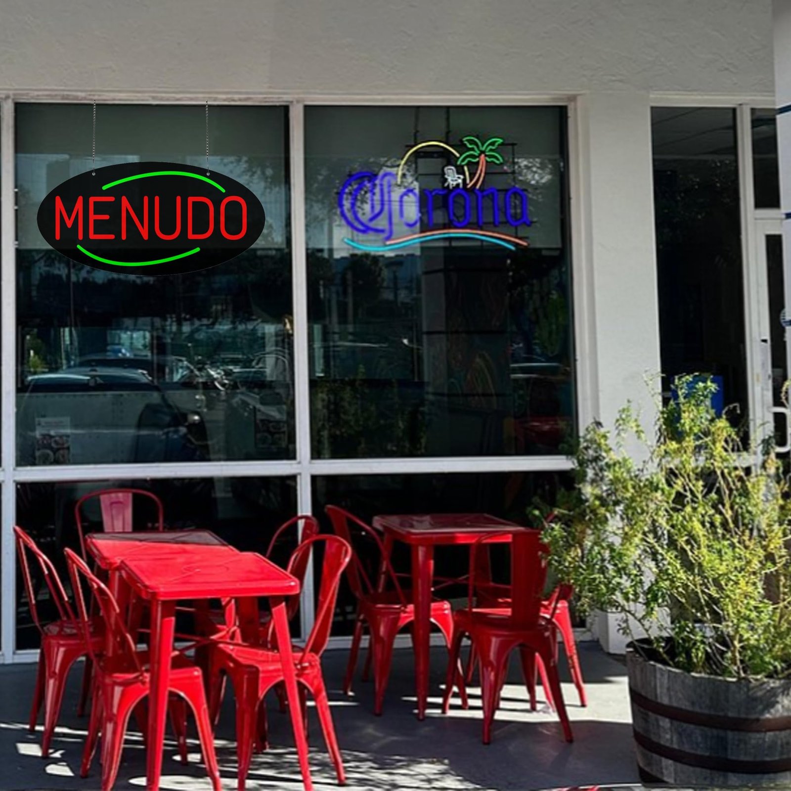 LED Menudo Neon Sign, 20"x10" - Image 2