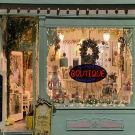 LED Boutique Neon Sign, 20″x10″