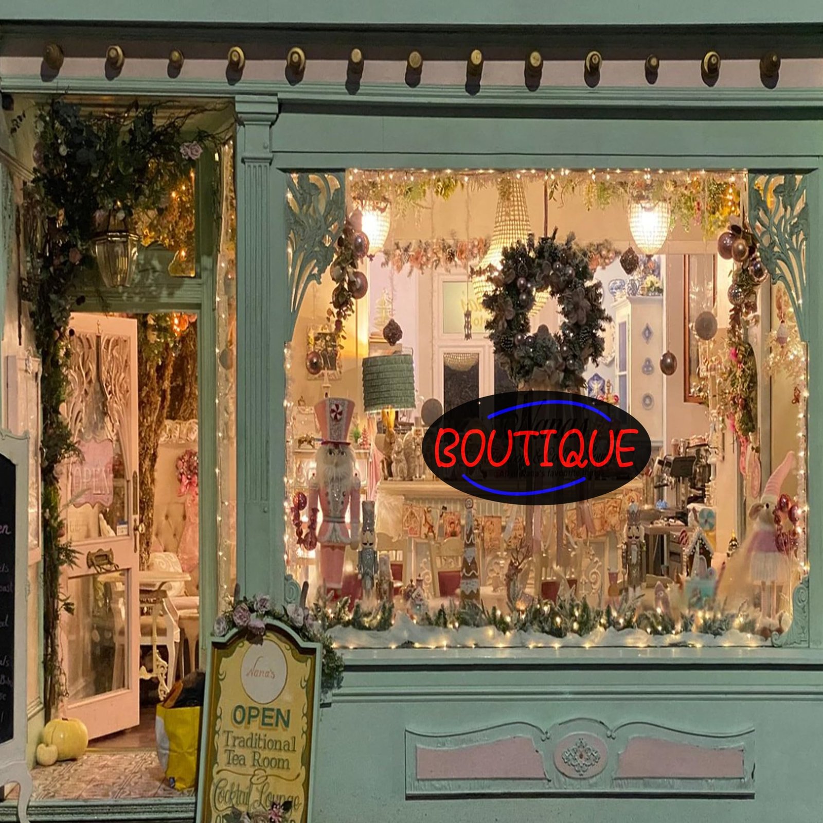 LED Boutique Neon Sign, 20"x10" - Image 2