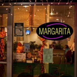LED Margarita Neon Sign, 20″x10″